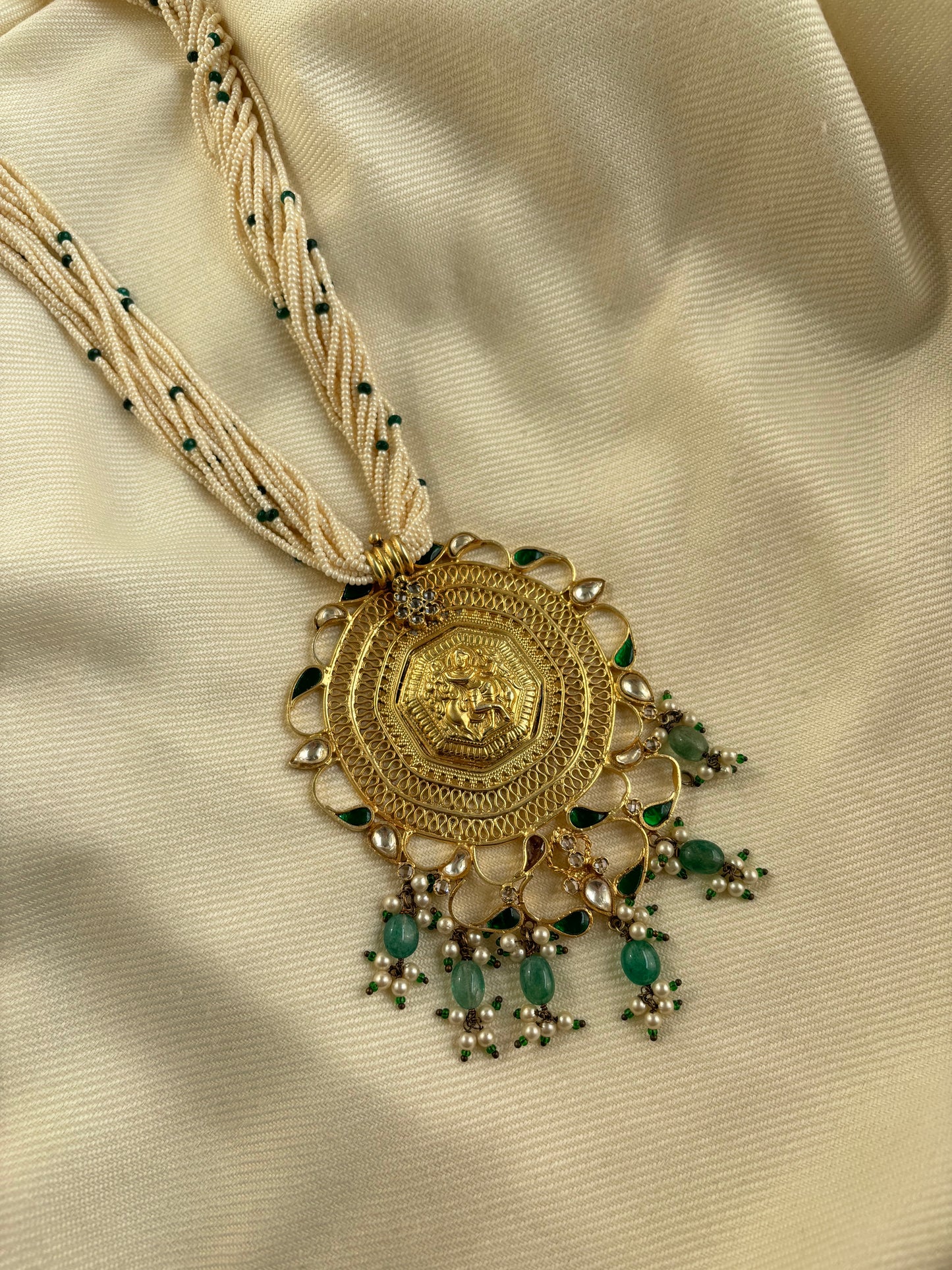 Krishna Gold Plated Necklace