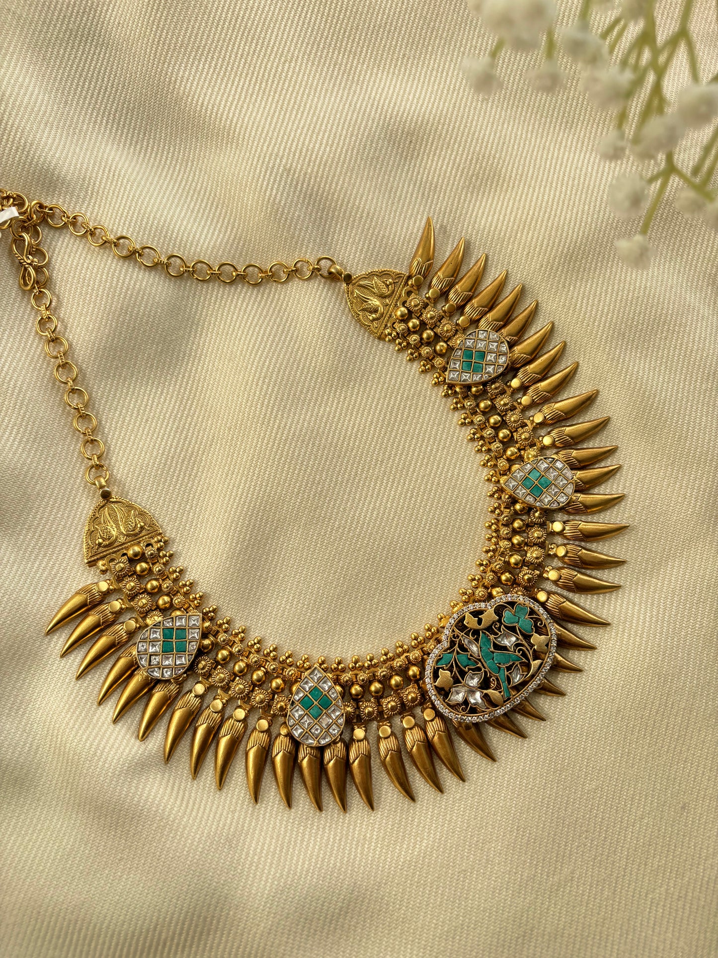 Gold Plated Traditional Necklace