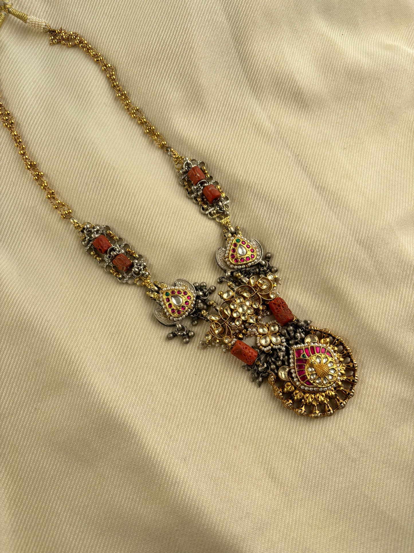 Traditional Long Pendant style Necklace