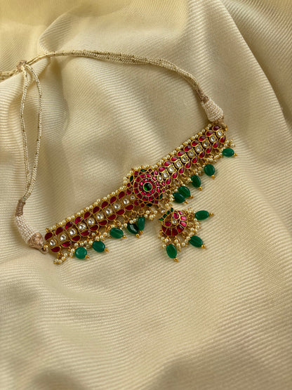 Ethenic Jadau chokar Set