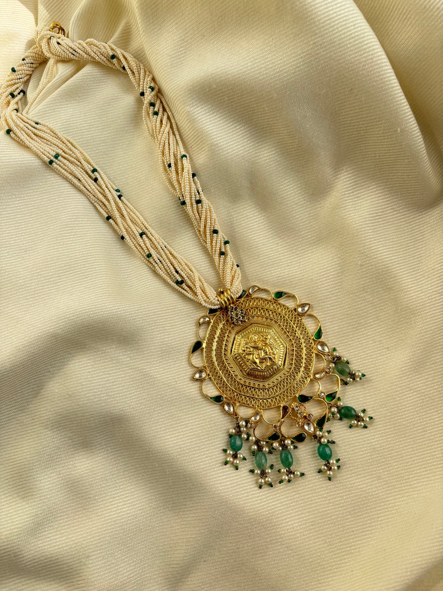 Krishna Gold Plated Necklace | Jewellery By Kamla Poddar