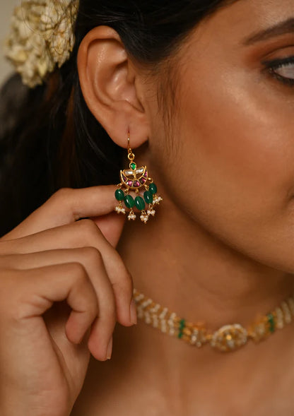 Emerald Earring