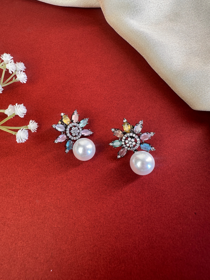 Rang Phool Pearl Drops | Jewellery By Kamla Poddar